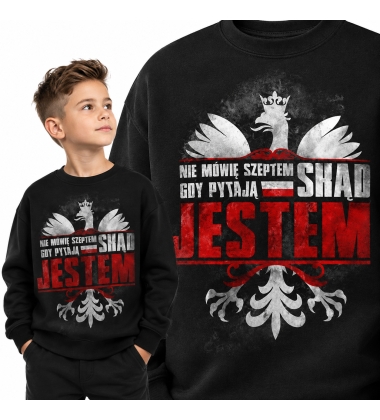 Bluza dziecięca Patriotyczna NIE MÓWIE
